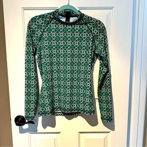 Like New! J. Crew Rash Guard Swim Top. Size Large